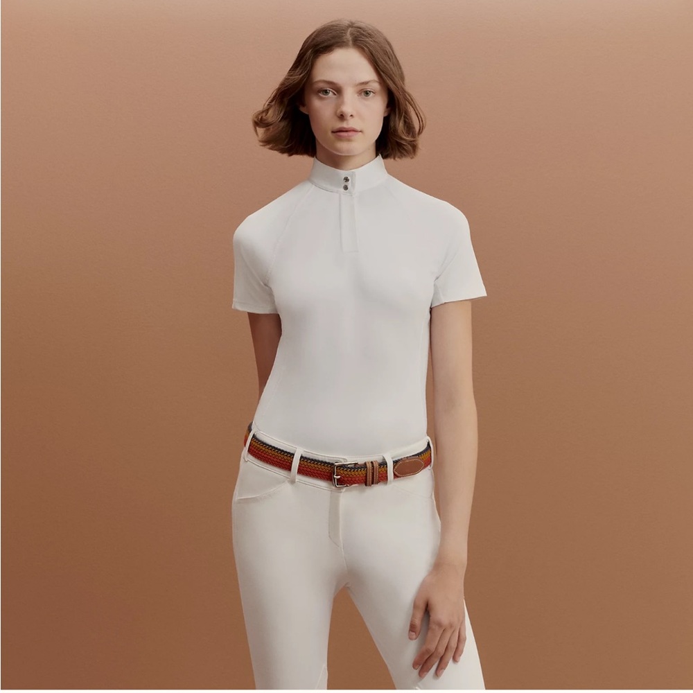 Hermes jump competition polo shirt